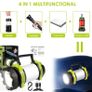 Rechargeable Led Camping Lantern, 800 Lumen 3700 mAh 6 Modes Camping Torch, Waterproof Emergency Tent Spot Lamp, Various Emergencies (FREE POSTAGE) Image 5