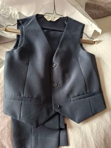 Full boys 3 piece communion suit with shirt and tie