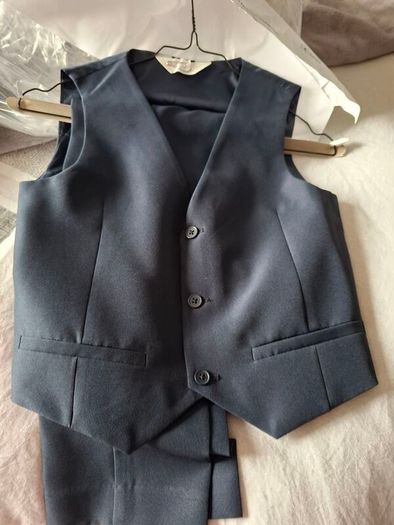 Full boys 3 piece communion suit with shirt and tie