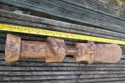 carved wooden man possibly tribal