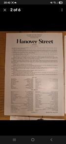 1979 Hanover Street Press Kit Harrison Ford