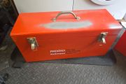 (Ridgid) Large steel tool box.
