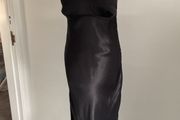 Little black dress slip dress with back detail 8/10