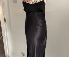 Little black dress slip dress with back detail 8/10