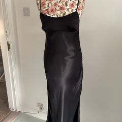 Little black dress slip dress with back detail 8/10