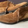 Tommy Hilfiger Mens suede Loafers Casual Shoes Size 44 Uk 10 Brown Image 5