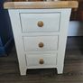 Two bedside lockers with drawers Image 2
