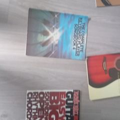 Guitar and piano books