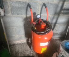 tools inc sandblaster, trolly jack,truck tyre revolver etc