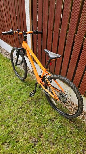 24 Inch Team Mx Mountain Bike Orange