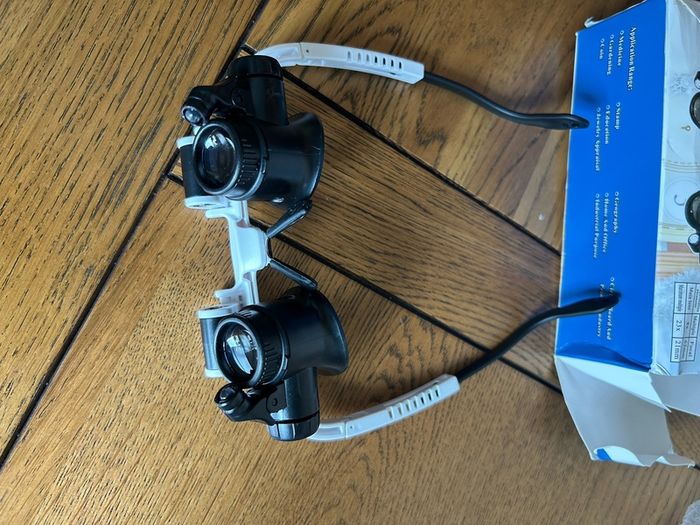 Micro electronics watch repair magnifying glasses