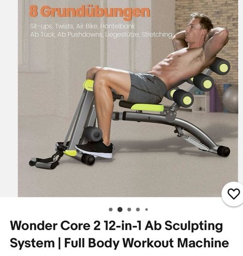 Working out bench "Wonder Core 2"