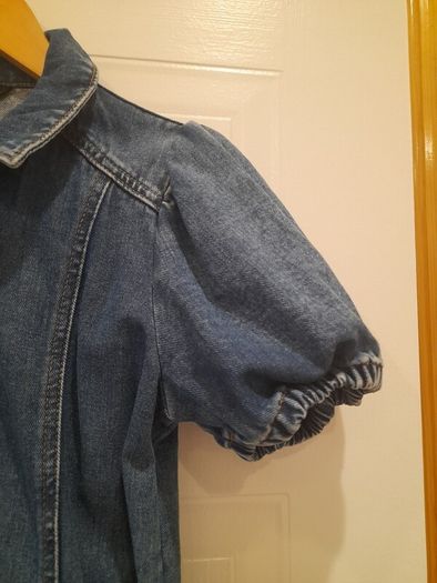 girls denim dress