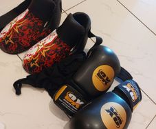 Children's kickboxing gear