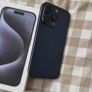 iPhone 15 Pro Pristine Condition Unlocked, Original Receipt box charger Image 3