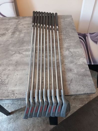 Wilson golf irons. Right handed clubs
