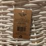 White wicker tree Skirt, new with tags. Image 4