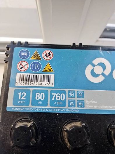 diesel stop start battery