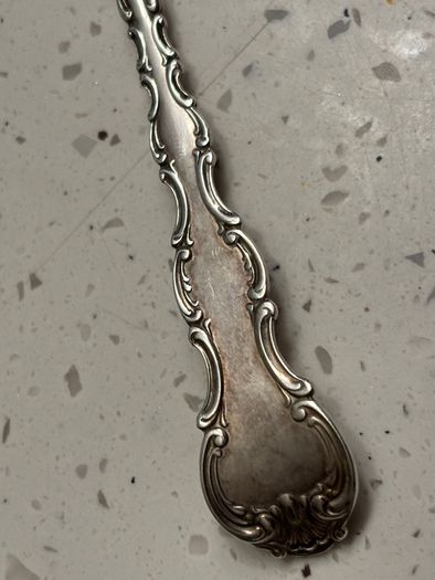 Sterling silver tea spoon