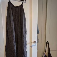 brown maxi dress