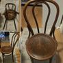 Vintage refurbished bentwood chairs Image 4