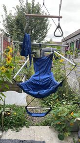 Moonchair with accessories
