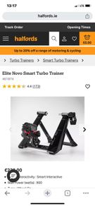 Smart bike turbo trainer at home exercise