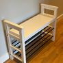 IKEA HEMNES bench with shoe storage Image 2
