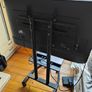 Mobile TV Stand - With shelf Image 2