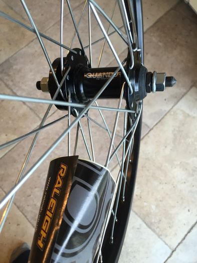 Tru-Build Front Wheel, black (Disk Compatible)