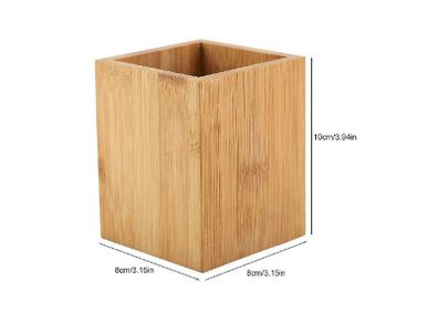 Bamboo wood multifunctional organizer