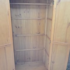 Pine wardrobe