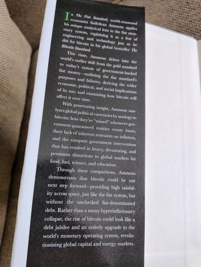 The Fiat Standard 2021 the debt slavery alternative to human civilization by Saifedean Ammous hardback with dustcover in very good condition FREE STANDARD POSTAGE INCLUDED