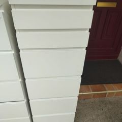 Chest of 6 drawers with mirror
