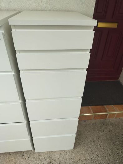 Chest of 6 drawers with mirror