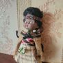 Vintage Maori Doll, Original Box New Zealand Souvenir 1960s 1970s Image 5