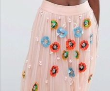 Lace and beads stunning skirt. and  top..this was a sought after 2 piece .was also sold on Asos sold out