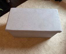 Cushioned storage box