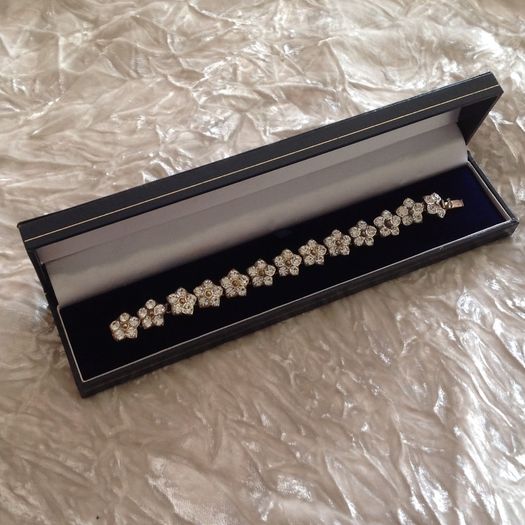 Vintage Diamonte Bracelet