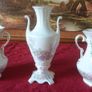 3 Piece Large Royal Tara Irish Blossoms Pattern Gold Gilt Double Handled Vases Made In Ireland Image 3