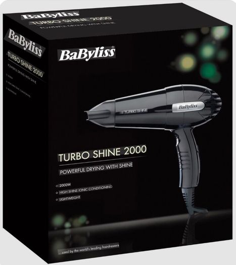Babyliss Turbo Shine Ionic hairdyer