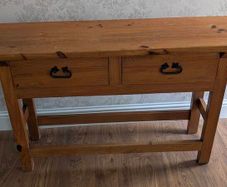 Solid Pine Hall Table