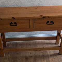 Solid Pine Hall Table