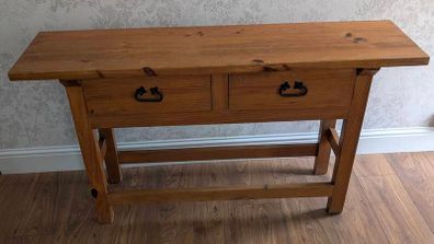 Solid Pine Hall Table