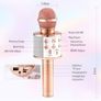 MULTIPLE COLOURS AVAILABLE Microphone for Kids Adults, Wireless Bluetooth Microphone with Flashing Colorful LED Lights Portable Speaker Karaoke Machine, Home KTV Player Support Android & iOS Devices for Party Singing Image 9