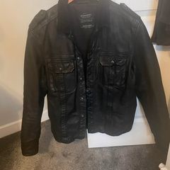 All saints leather jacket