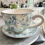 Large cup and saucer pot from Denby Image 2