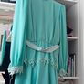 Vintage Midi Dress UK10 Image 9