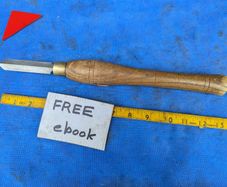 Robert Sorby Diamond Parting Tool.