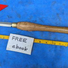 Robert Sorby Diamond Parting Tool.